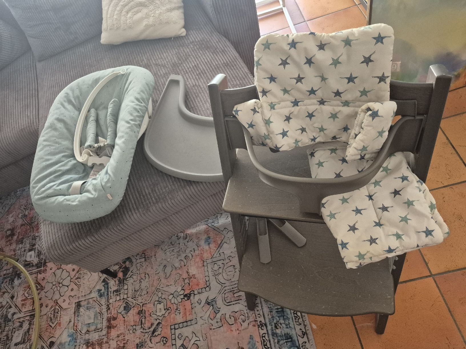 Stokke Chaises hautes: Tripp Trapp set complet – D'occasion à Riaz par Murielbhs
