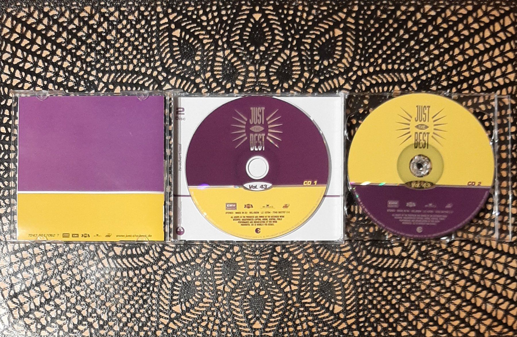 CD: Just The Best Vol. 43, 2CD Hit Compilation Sampler 2003 – Usato da Schönenberg TG venduto da breiti12 2