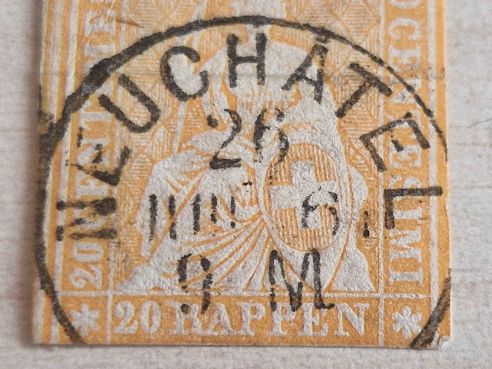 Tutti i francobolli: Strubel 25G, signiert, ab 1.- – Usato da Burgdorf venduto da Glossy01 2