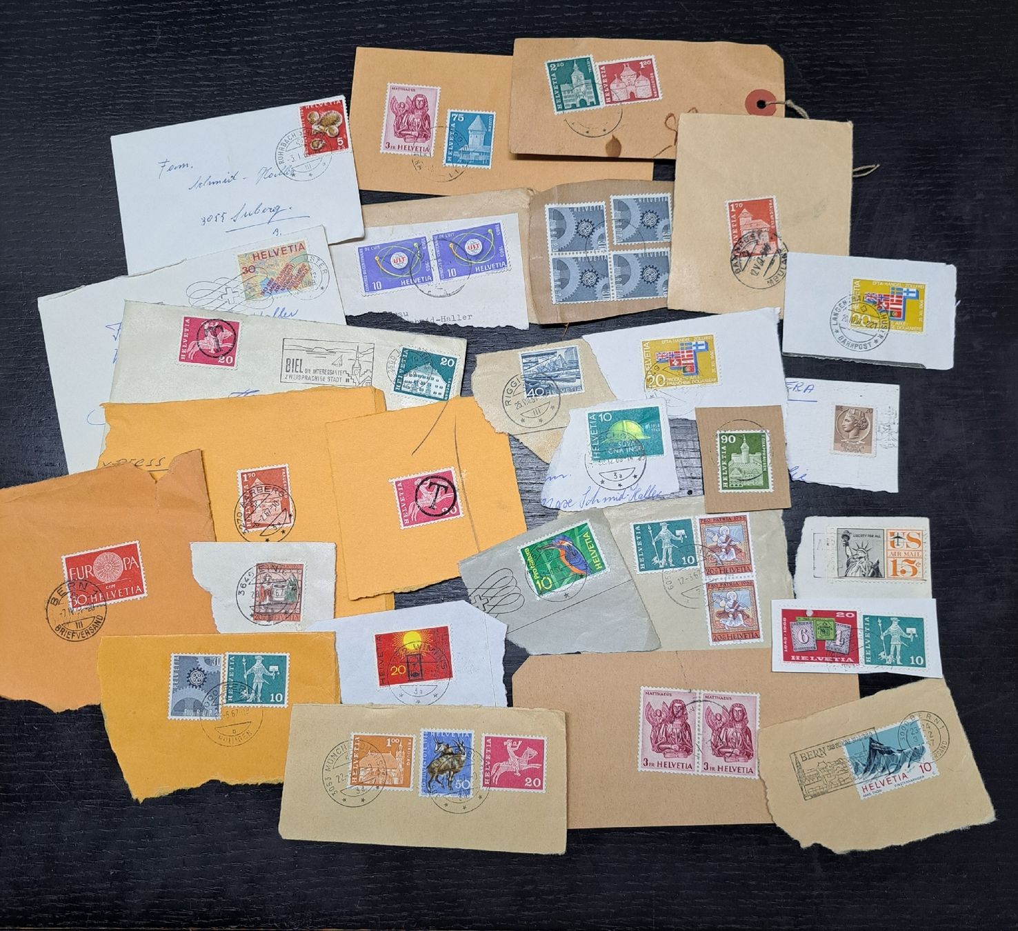 Tous les timbres: Briefmarken , diverse, gelaufen – D'occasion à Düdingen par Ce68 3