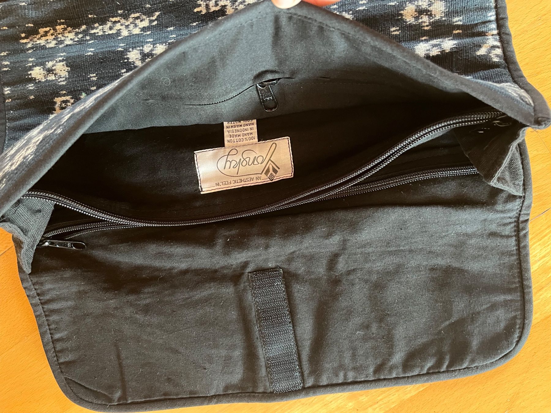 Borse: Laptoptasche aus Stoff mit mehrere Fächer – Usato da Meilen venduto da Fuxia 2