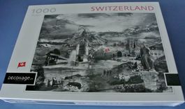 1000 Teile Switzerland Decollage.ch von Ravensburger neu Ovp