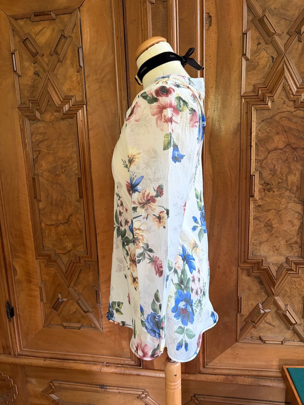 Anna Justper Camicette: ANNA JUSTPER  Bluse  Größe M  20% Seide, 80% Baumwolle – Usato da Interlaken venduto da Bona55 3