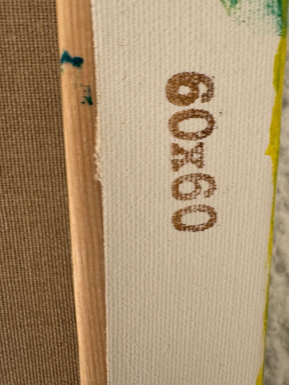Dipinti: Ölbild 60 x 60 cm "Das grüne Wunder" – Usato da Kirchdorf AG venduto da coco123 8