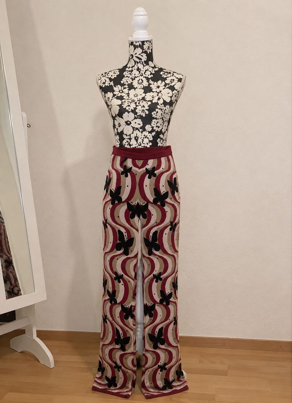 Pantaloni: Alessandra Rich High-Rise Flared Pants – Gr. S – Nuovo (secondo la descrizione) da Fällanden venduto da TH-Boutique- 4