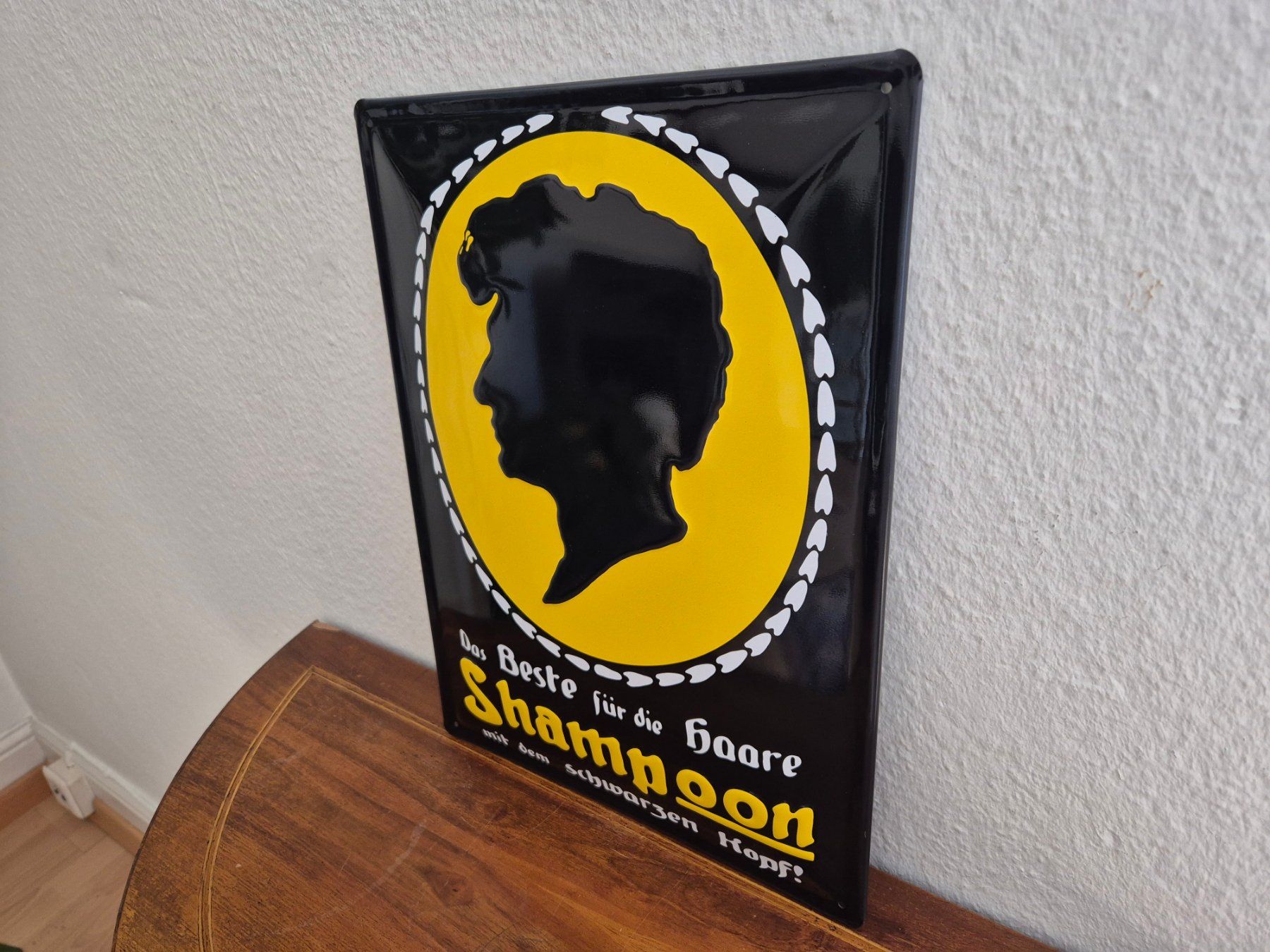 Schilder: Blechschild Schwarzkopf Logo Coiffeur Salon Schild Blech – Neu (gemäss Beschreibung) aus Schaffhausen von pfanis09 4