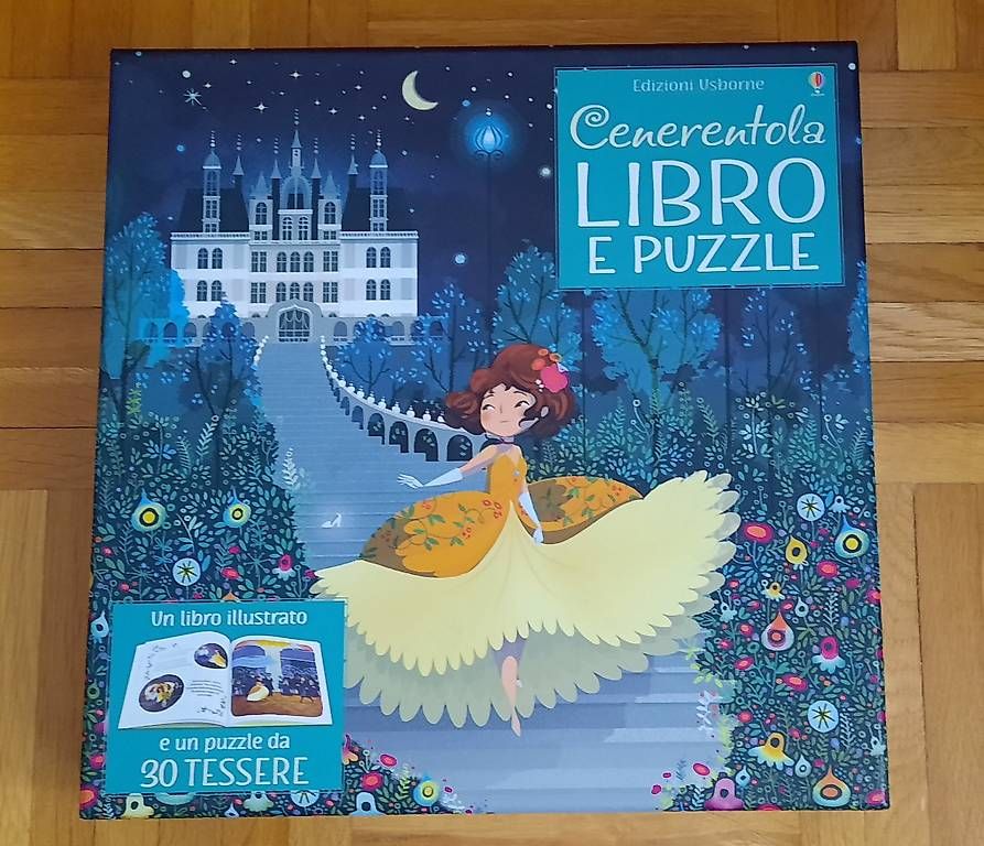 Puzzle: Cenerentola Libro e Puzzle – Usato da Tesserete venduto da bab_7ztk