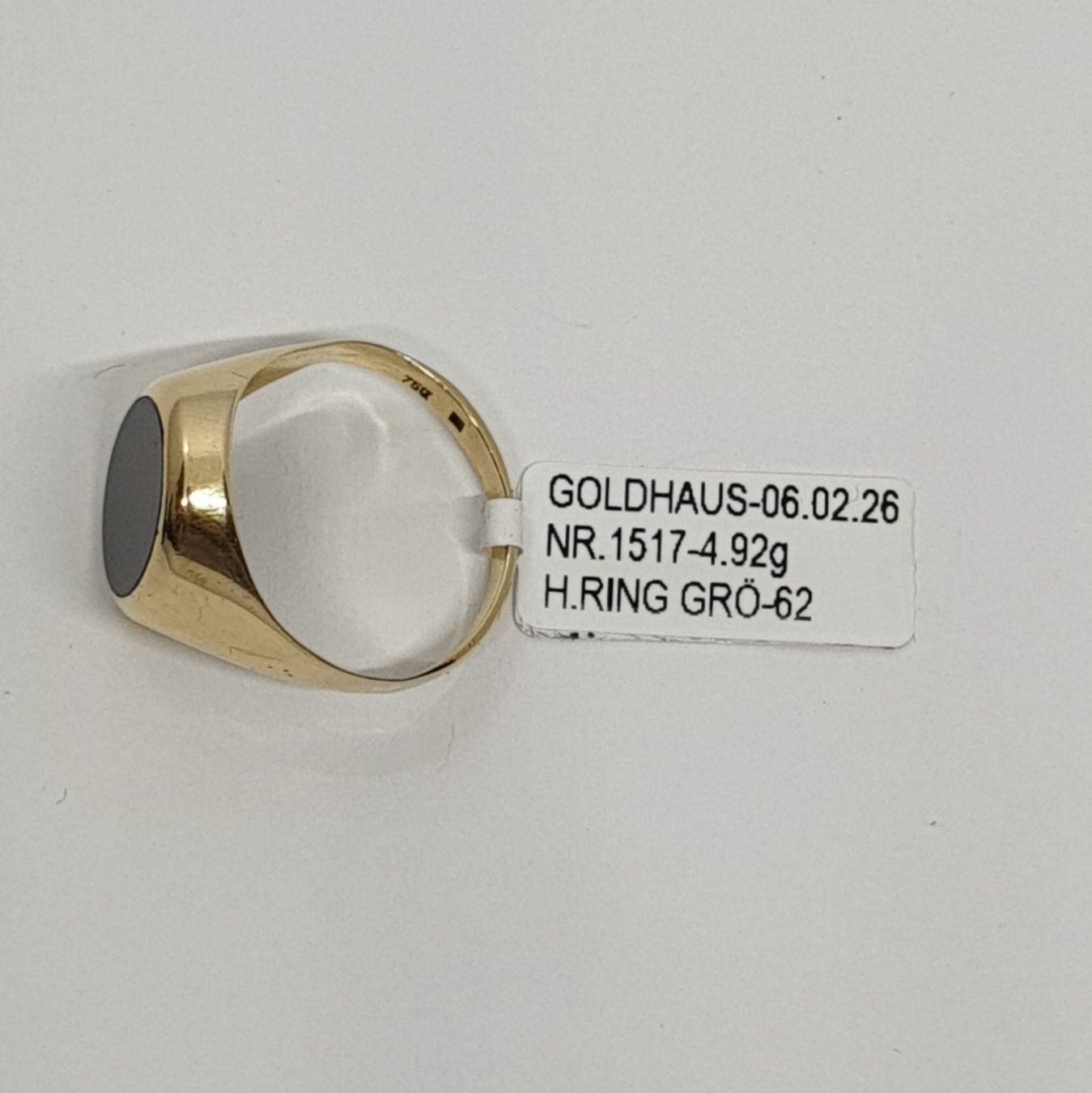 Anelli: Echt 18K Gold Ring – Usato da Luzern venduto da Goldhaus-Luzern 2