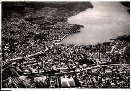 Flugaufnahme Zürich