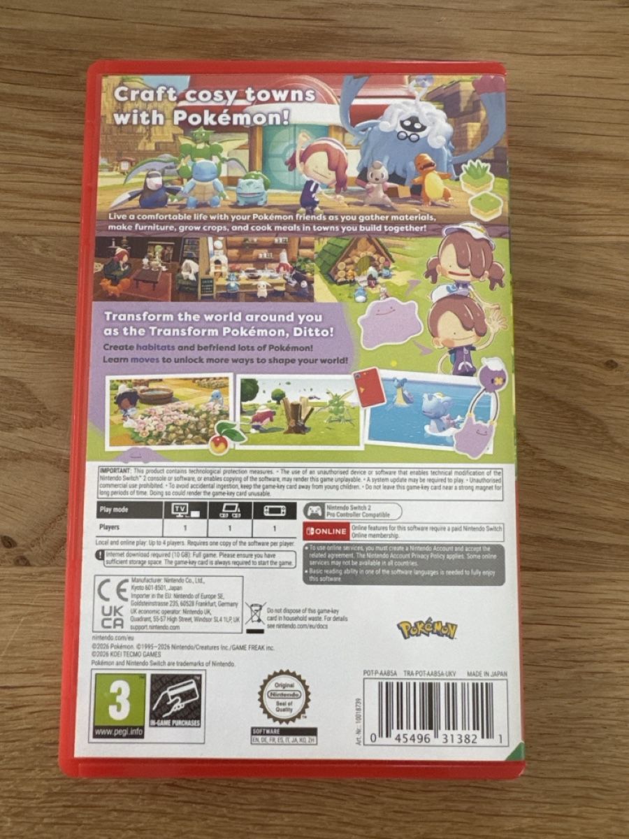 Giochi: Pokemon Pokopia Switch 2 – Usato da Ichertswil venduto da EldenLord 2