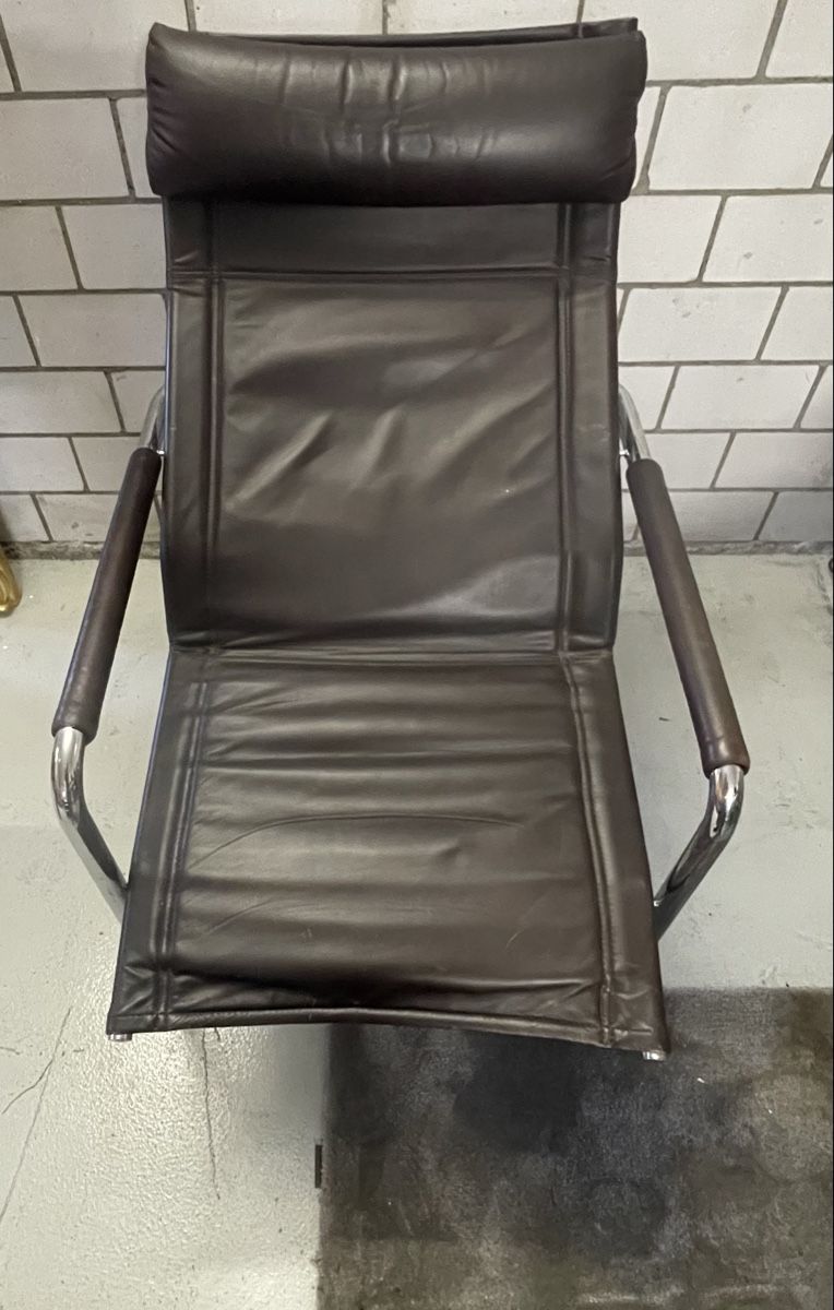 Sessel: Mid Century Stahlrohr Sessel Hochlehner – Gebraucht aus Mönchaltorf von tex-52 1