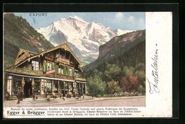 AK Interlaken, Maison Egger, Brügger