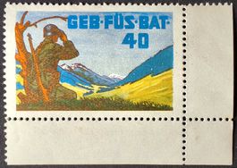 Soldatenmarke 2.WK, Gebirgs Füsilier Bat 40, Wi Inf 324