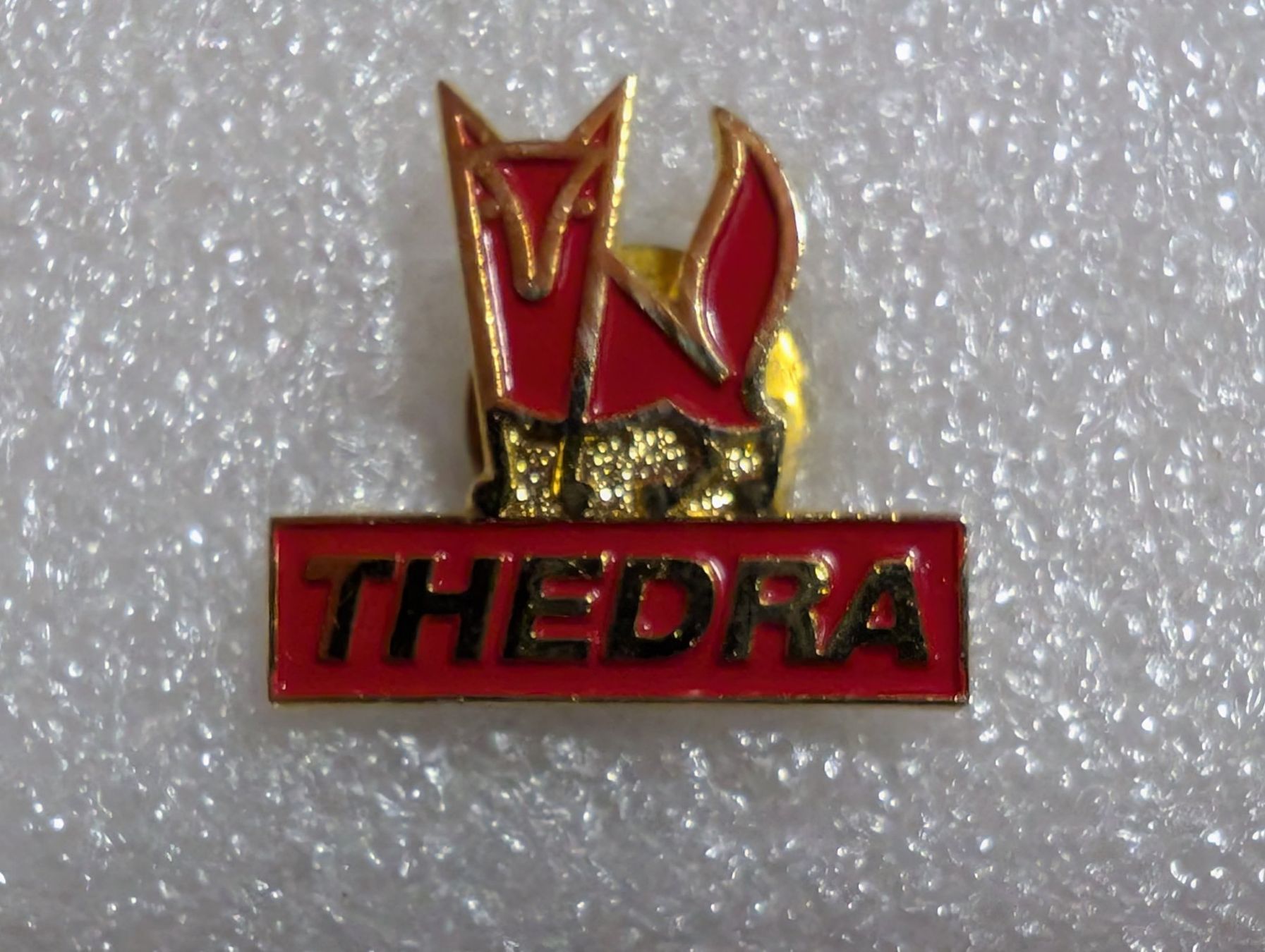 Placchette & Badge: Ansteckpin 255: Thedra – Usato da Oppligen venduto da Pin-Fall-Shop