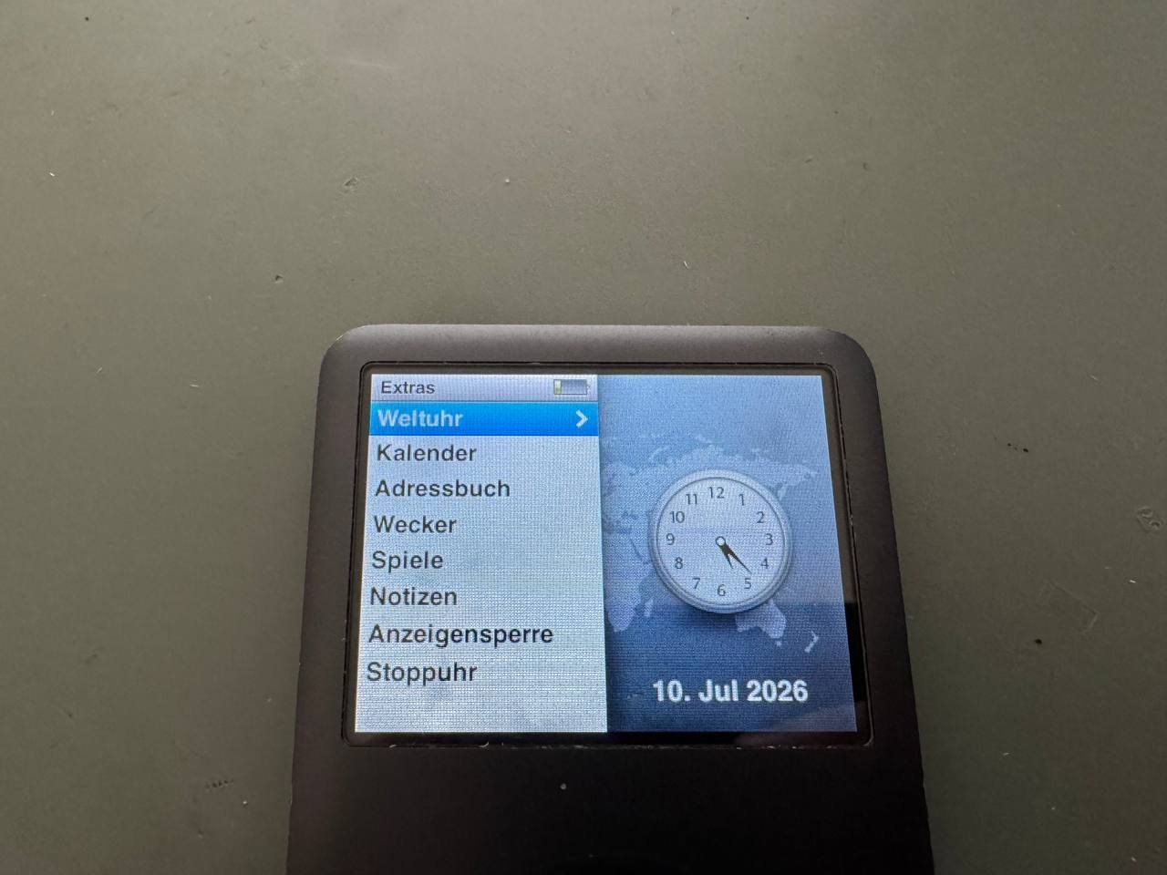 Apple Lettore multimediale portatile: Apple iPod Classic 120 GB Grau - A1238 6. Generation – Usato da Wolhusen venduto da uyan 4
