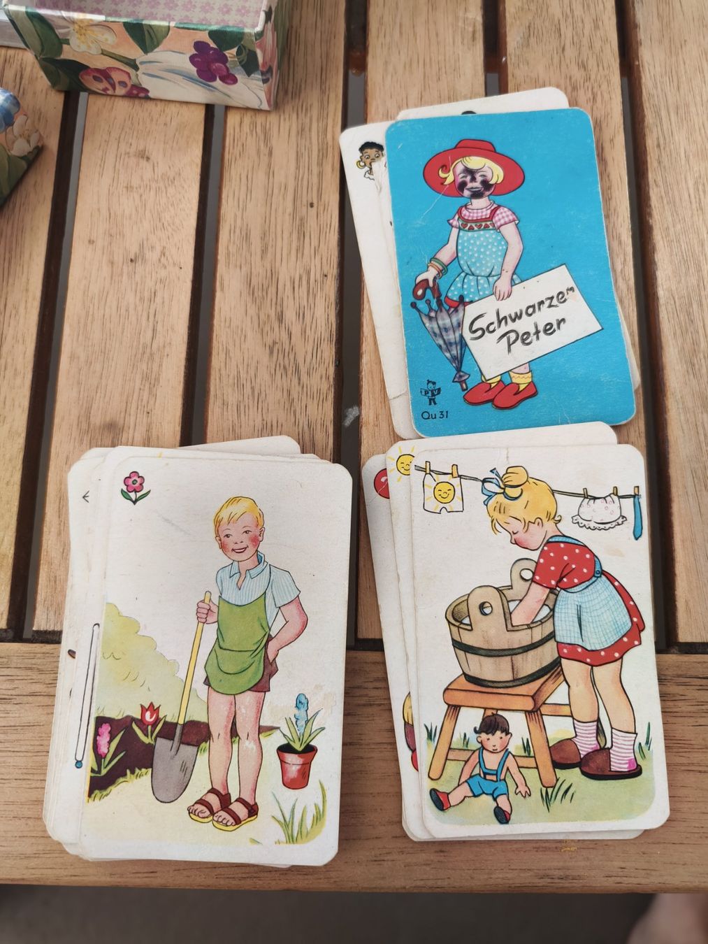 Spiele: Spiel Schwarzer Peter vintage – Gebraucht aus MUEHLAU von ibo_5c7d