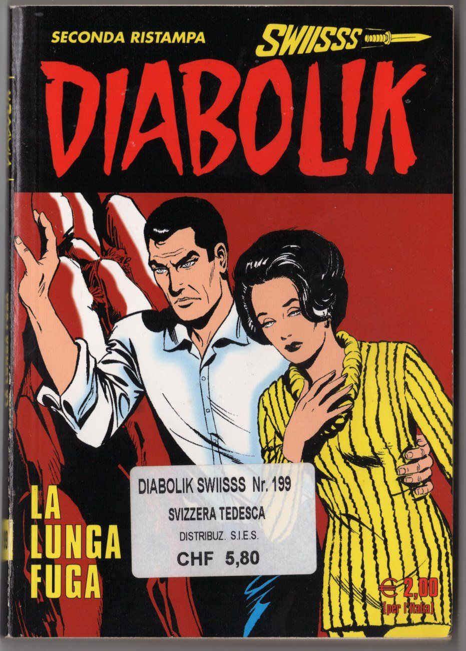 Fumetti: Diabolik - La Lunga Fuga – Usato da Niedergösgen venduto da Graficarts