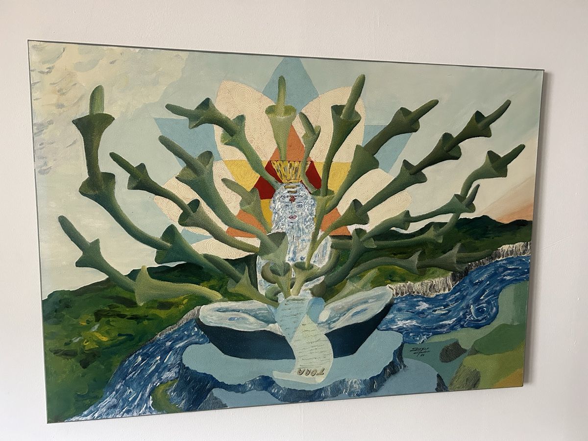 Dipinti: Gemälde Original Ölgemälde Freddy Gerber – Usato da Glarus venduto da KunstWerkEr-LS87