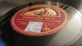 1928 Shellac Blue Danube Waltz / Wedding Dance Waltz 78 rpm