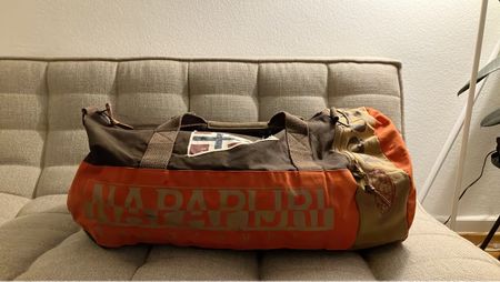 Sac de voyage Napapijri, orange et marron