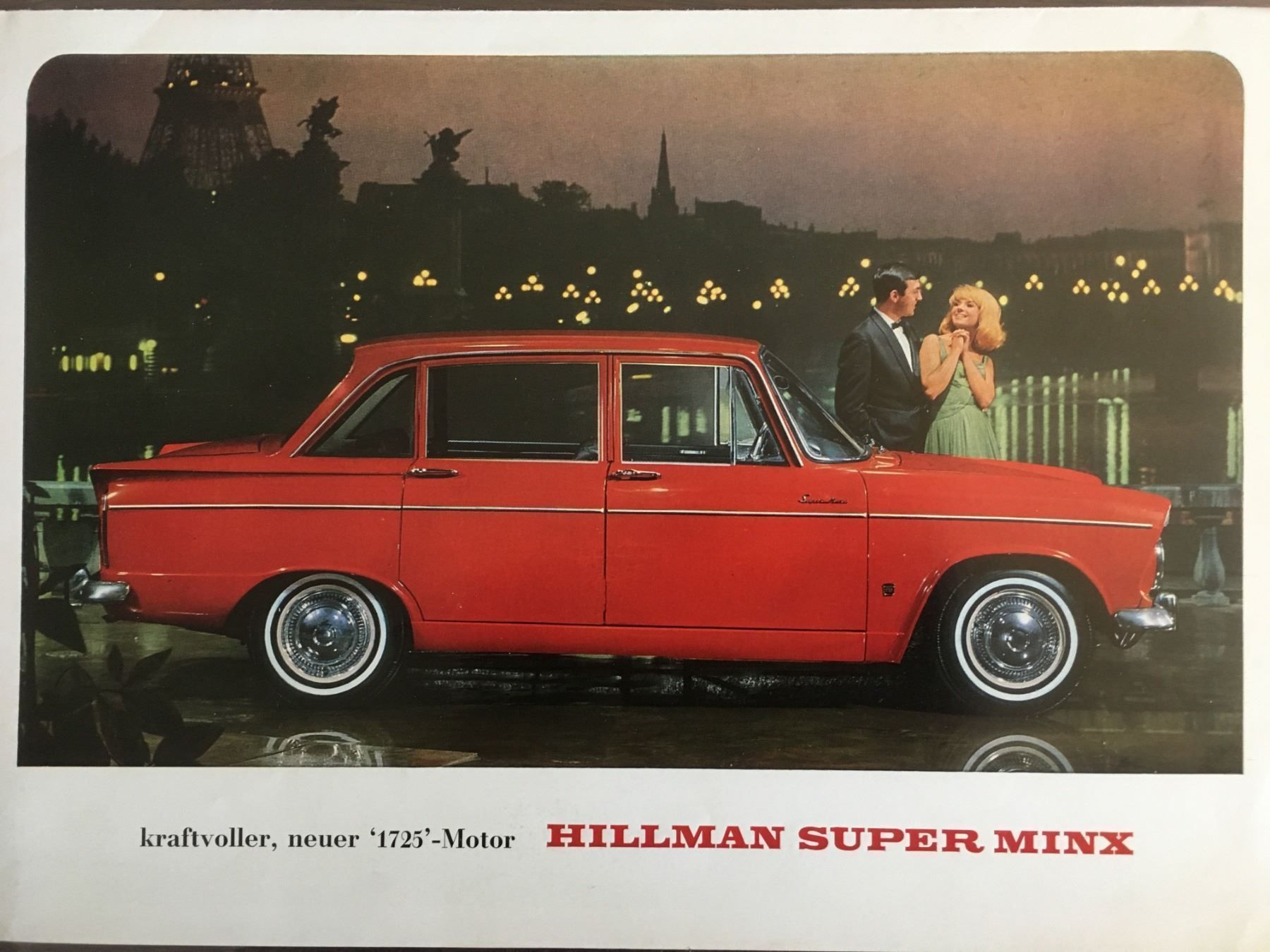 Documenti: Prospekt Hillman Super Minx – Usato da Safenwil venduto da efclassics