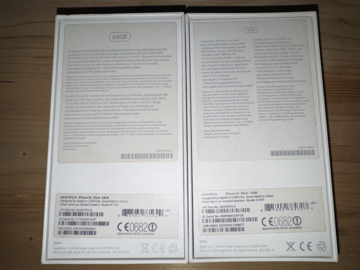 Apple Telefoni cellulari / Smartphones: 2x Original Iphone Box Leer – Usato da Herzogenbuchsee venduto da TCG-High-Quality 2