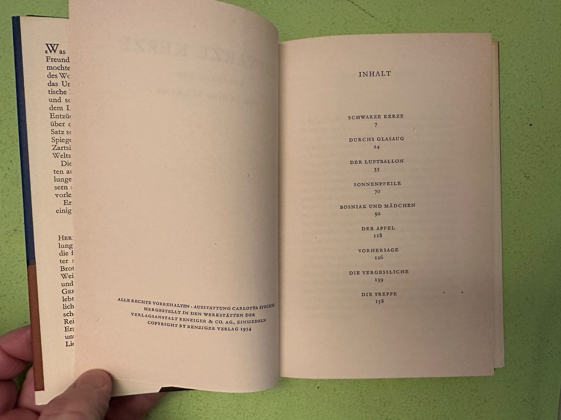Libri: Regina Ullmann: Schwarze Kerze – Usato da Zürich venduto da allp 3