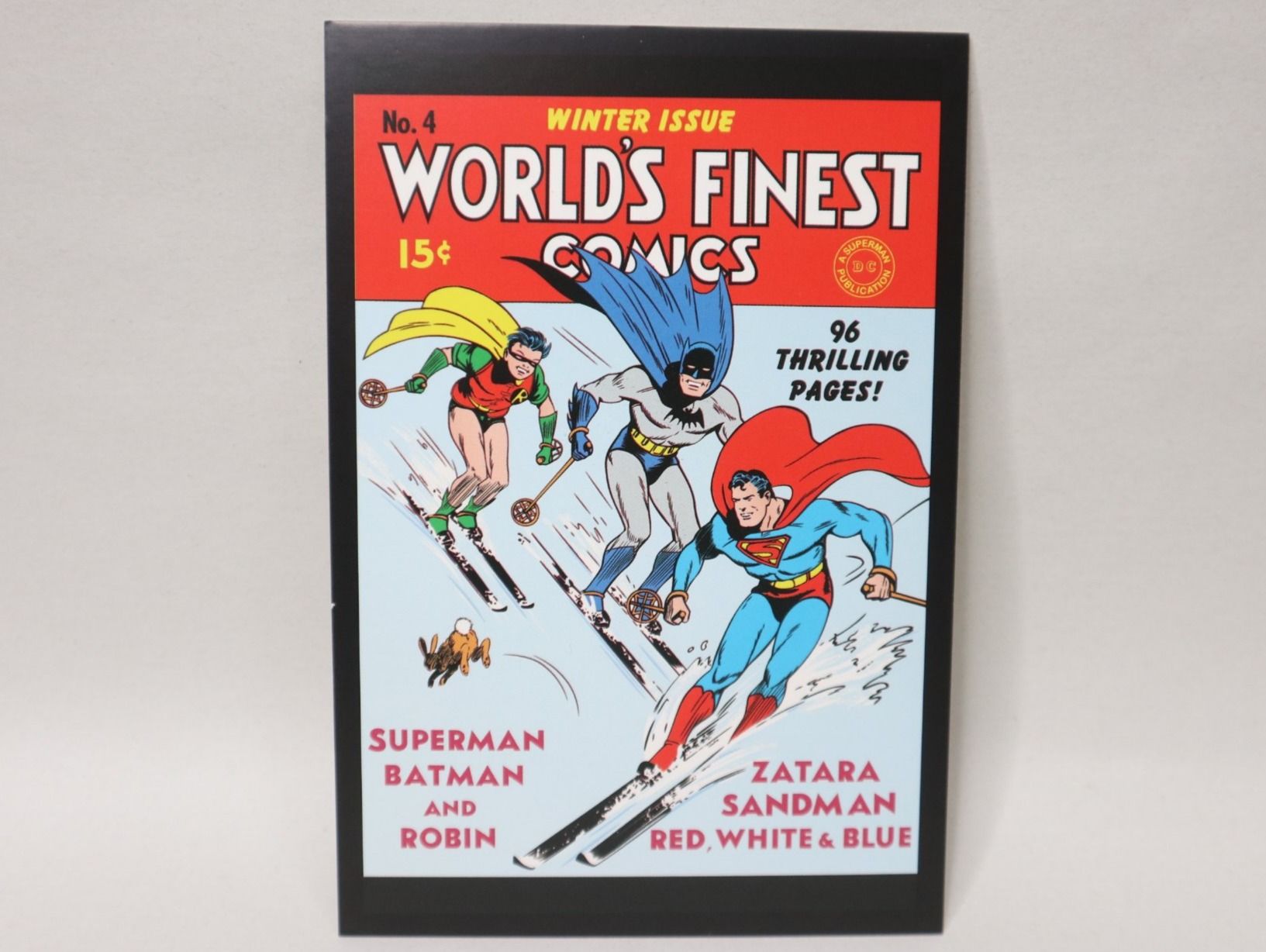 Cartoline postali: AK Superman, Batman & Robin Cover Postkarte – Nuovo (secondo la descrizione) da Eschenbach SG venduto da Astalavista