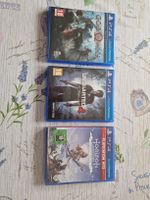 PS4 Spiele (God of War, Uncharted 4, Horizon Zero Dawn)