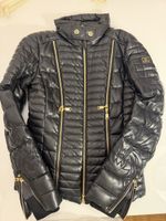 Bogner Daunenjacke Leder Schwarz Grösse XS guter Zustand