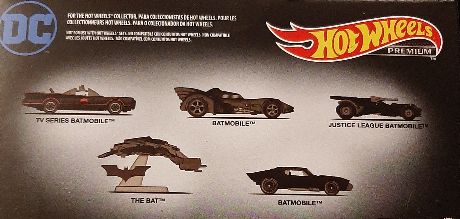 Hot Wheels Modellini d'auto: Hot Wheels DC Premium Batman – Nuovo e nell'imballaggio originale da Regensdorf venduto da 8Collect 2