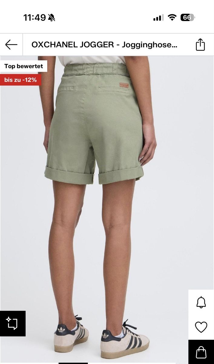 Pantaloni: Oxmo - Shorts olivgrün Grösse S – Nuovo (secondo la descrizione) da Aarberg venduto da Kiralina81 1