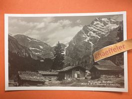 Materialtal. Alp Stössi. Hotel S. A. C. Düssistock u. Scheer