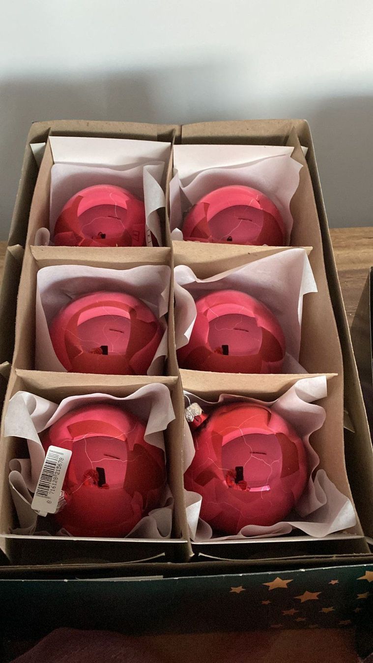 Tutte le decorazioni: Weihnachts Kugeln pink, Dekoration Advent mit Engel – Usato da Dagmersellen venduto da Arcticsnow2017 6