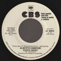 7 " CAMERINI ALBERTO / MIA MARTINI QUESTO AMORE / QUANTE VOL