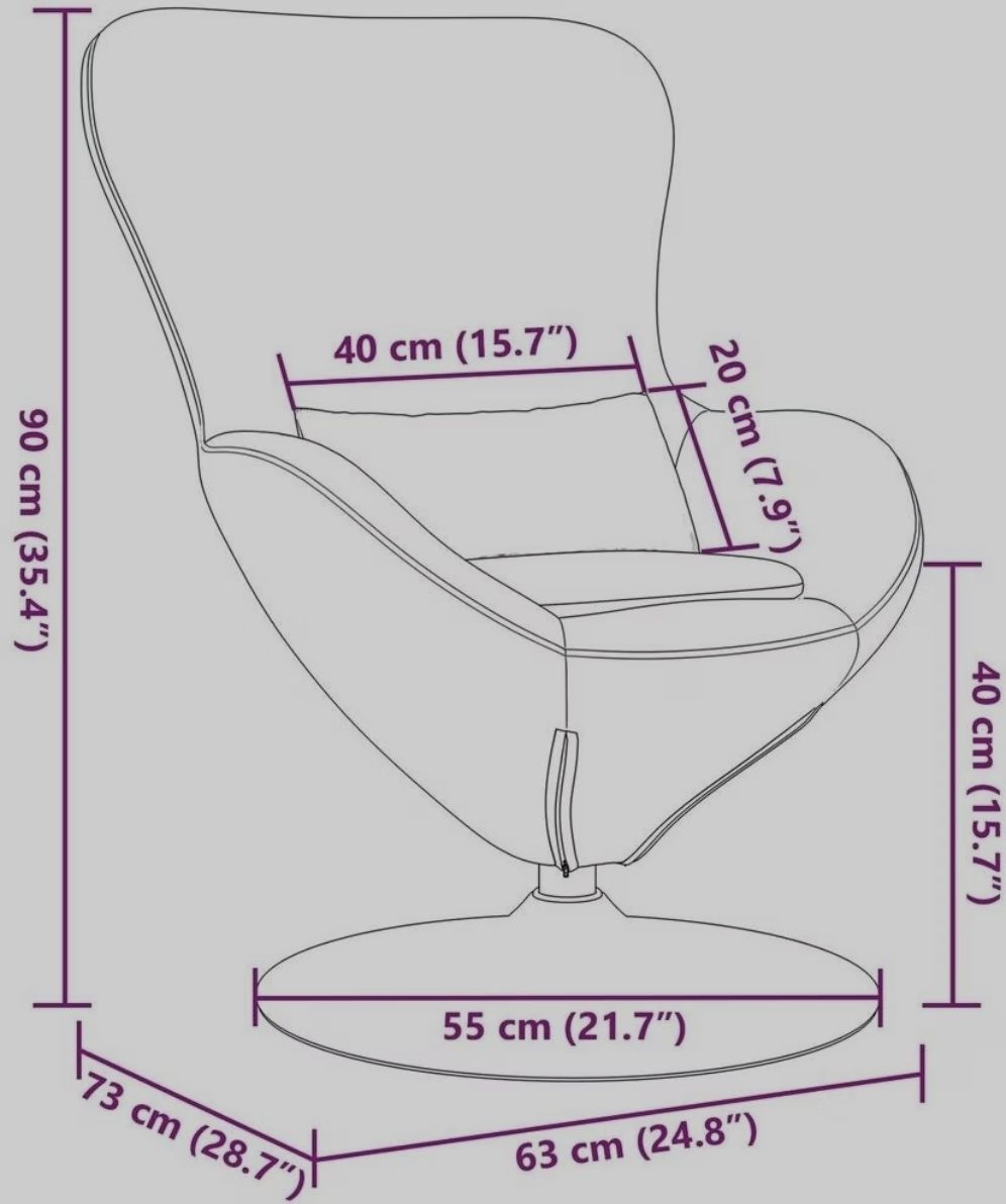 Vidaxl Sessel: Eiersessel / Egg chair vidaxl Neu – Neu und originalverpackt aus Wengi b. Büren von NeReida88 4