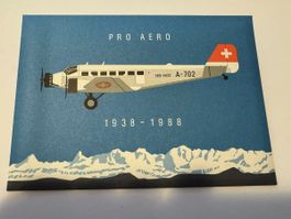 Erstagsbriefe swissair 1938-1988