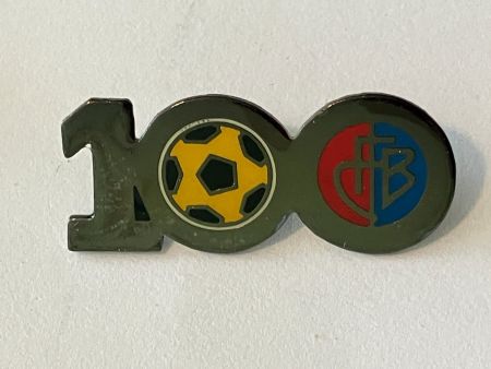 1 Pin FC Basel 100 Jahre