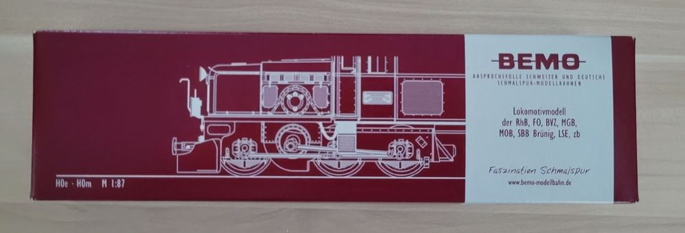 Bemo Modelleisenbahnen: Bemo 1362 218 FO HGe 4/4" 108 Zahnradlok digital H0m – Neu und originalverpackt aus Bremgarten AG von Sportivo2007 7