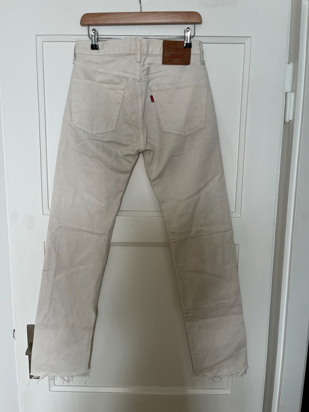 Levi's Jeans: LEVIS 501 WHITE DENIM – Usato da Zürich venduto da Ankawhi 5