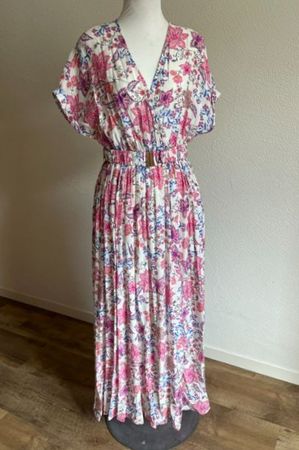 Maxikleid aus Viskose Gr. M/L