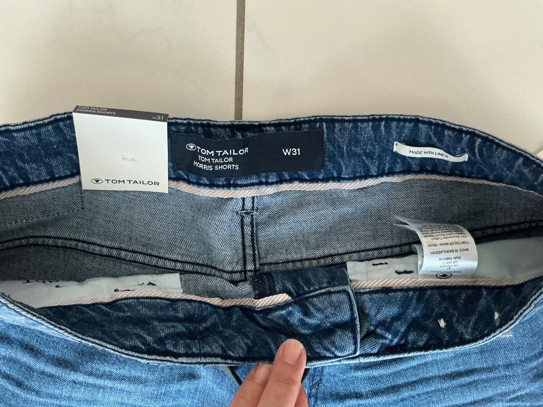 Tom Tailor Pantaloni: Tom Tailor Jeans Short Gr.31 (M) – Nuovo e nell'imballaggio originale da Biel-Benken BL venduto da Sahra1 3