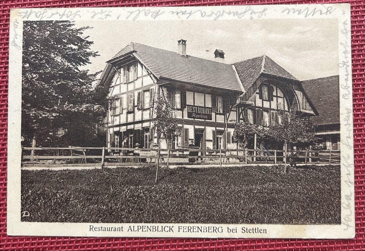 Ansichtskarten: Restaurant Alpenblick Ferrenberg  – Gebraucht aus Horw von Tellbub
