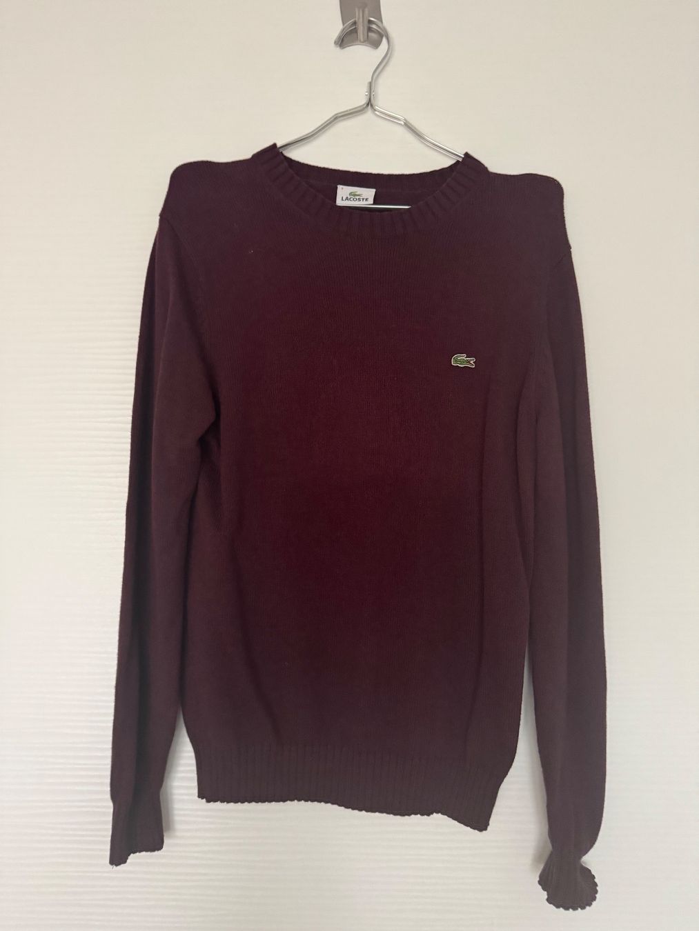 Lacoste Maglioni & Felpe: Pullover Lacoste Grösse 3 dunkelrot – Usato da Oberrohrdorf venduto da chilibiggi