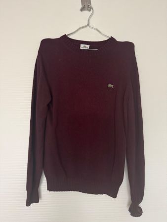 Pullover Lacoste Grösse 3 dunkelrot