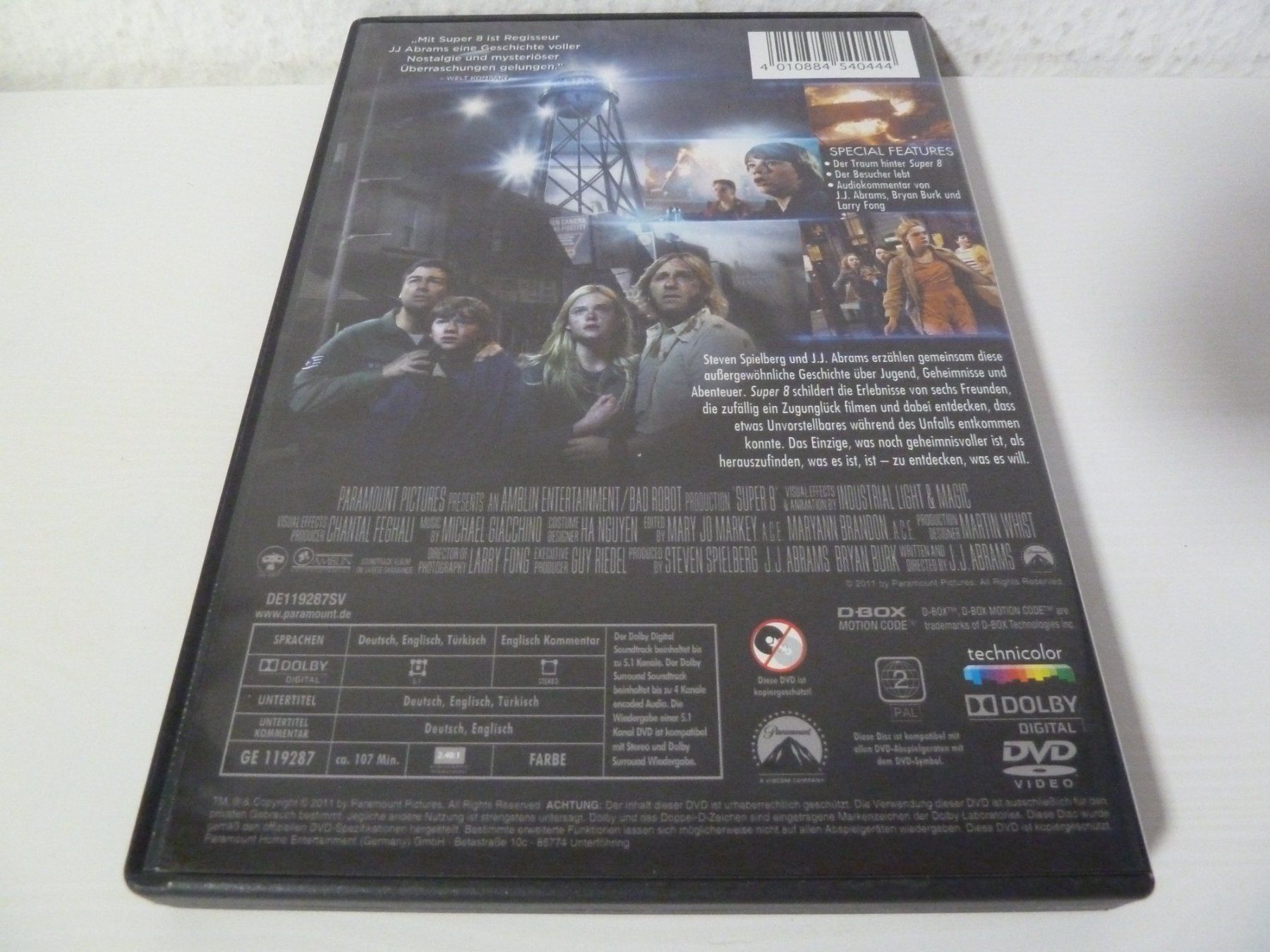 Alle DVDs: Super 8  [DVD] – Gebraucht aus Abtwil SG von Pfusius 1