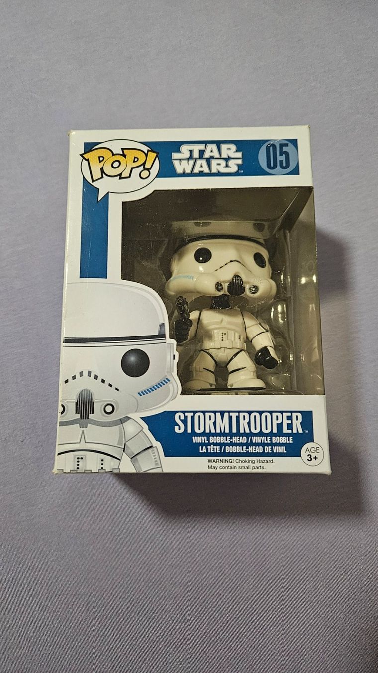 Star Wars Giocattoli: Funko Pop Stormtrooper Star Wars – Usato da Marly venduto da carolina.alegre