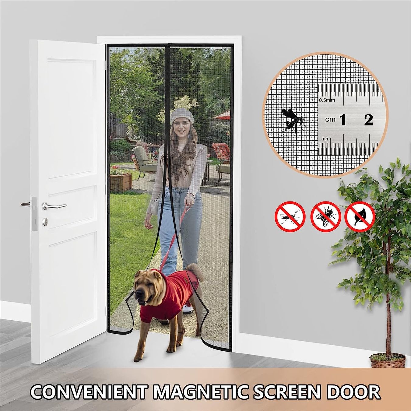 Altro per la casa: Fliegengitter Tür Magnet 100x210cm – Nuovo e nell'imballaggio originale da Nuglar venduto da SaleRitter 1