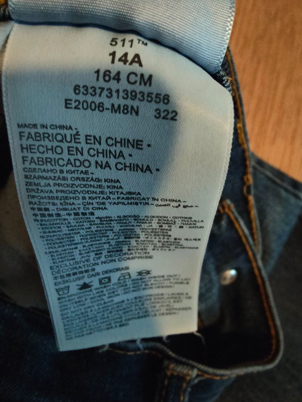 Levi's Pantaloni: Levis jungen Jeans Gr.: 164 – Usato da Rüthi (Rheintal) venduto da jsnsj 3