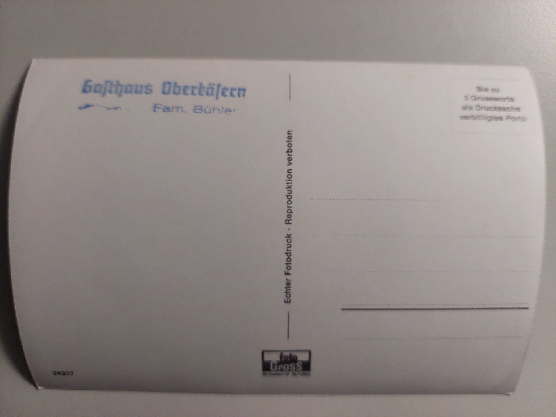 Cartoline postali: Ansichtskarte Schweiz / schwarz-weiss Speer – Nuovo (secondo la descrizione) da Wil SG venduto da ram_c5j2 1